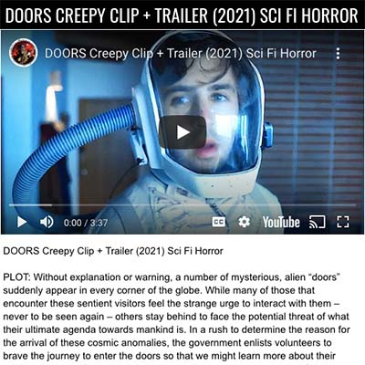 DOORS CREEPY CLIP + TRAILER (2021) SCI FI HORROR